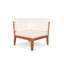 4-Piece Acacia Wood Sofa Set, Beige