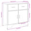 Shamica 79.5cm Sideboard-459545304