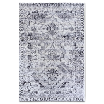 Kollektion 1767 Machine Woven Cream/Grey Rug
