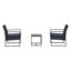 Taube 2 Seater Rattan Conversation Set-54374929