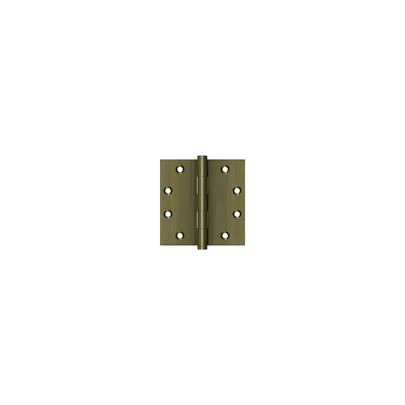 102'' x 102'' Butt Bearing Hinge, Antique Brass