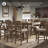 Hannalise Extendable Trestle Counter Height Dining Table -780548349