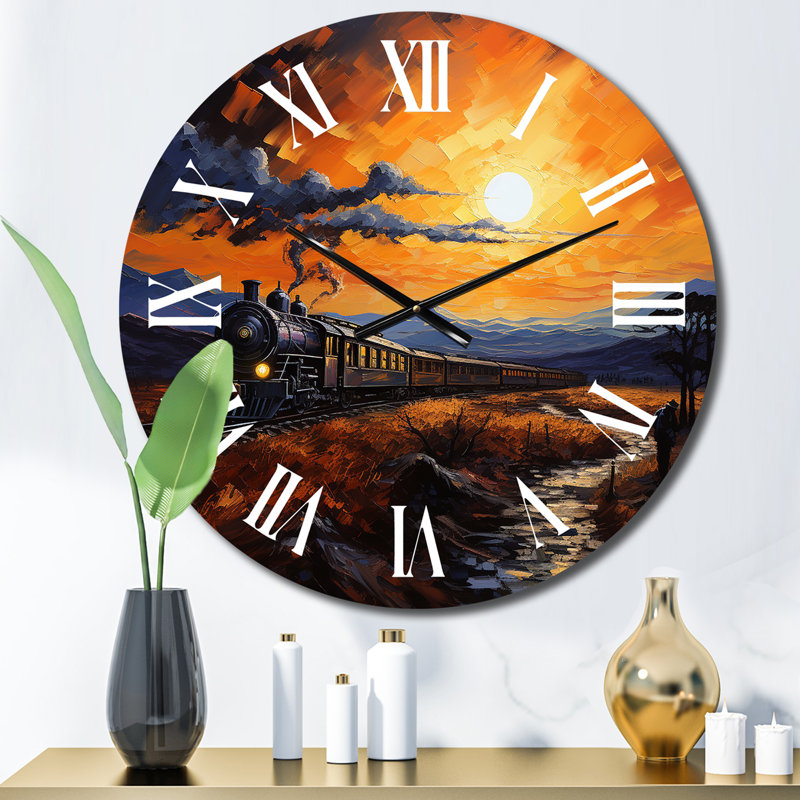 Dowelltown - Horloge murale de transport, Moyenne