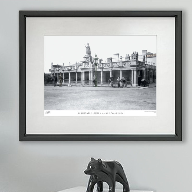 Barnstaple, Queen Anne's Walk 1894 - Single Picture Frame Print, 60cm H x 80cm W x 2.3cm D