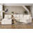 133'' Curved Sectional Sofas With Ottoman-766479665