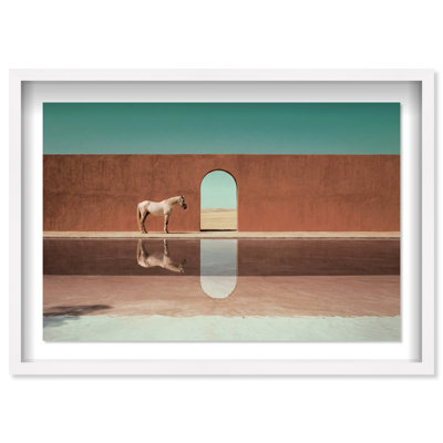 Western Reflections Print by Oliver Gal