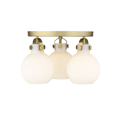 Plafonnier encastré 3 lumières Slocomb