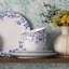 Service de vaisselle 30 pièces Noritake Bloomington Road Blue, service pour 6