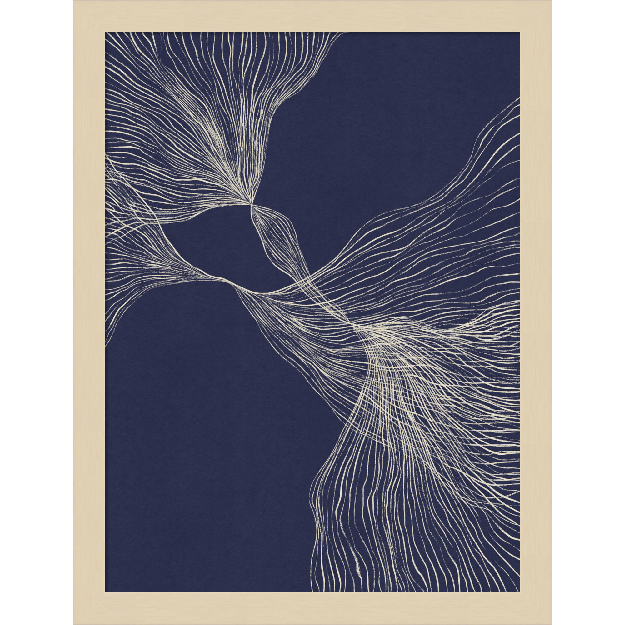 Interaction 1 by Alisa Galitsyna, Brown, 17" H x 13" W x 1" D