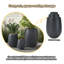 Ensemble de jardinières d'extérieur 3 tailles American Modern avec fabrication MGO résistante aux intempéries-2060341276