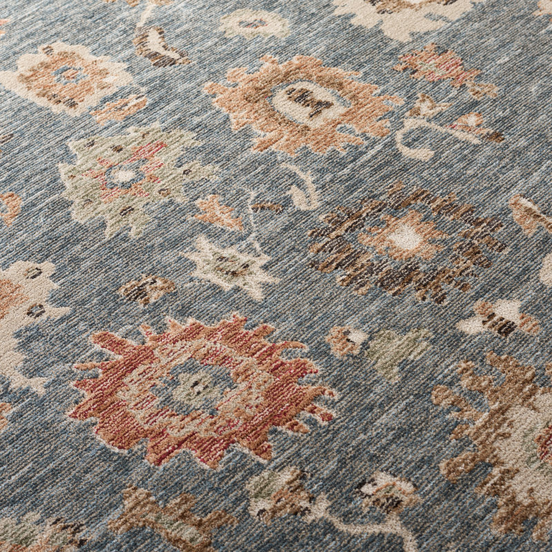 Tapis oriental performance Oushak LRL1630, Rectangle 9 pi x 12 pi