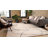Rectangle Audeliz Abstract Machine Made Power Loom Polypropylene Area Rug in Cream-804500741