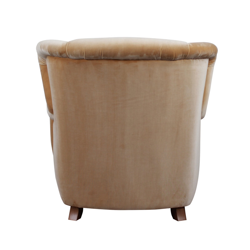 Stout Chair by River and Bord, Avon Camel Velvet