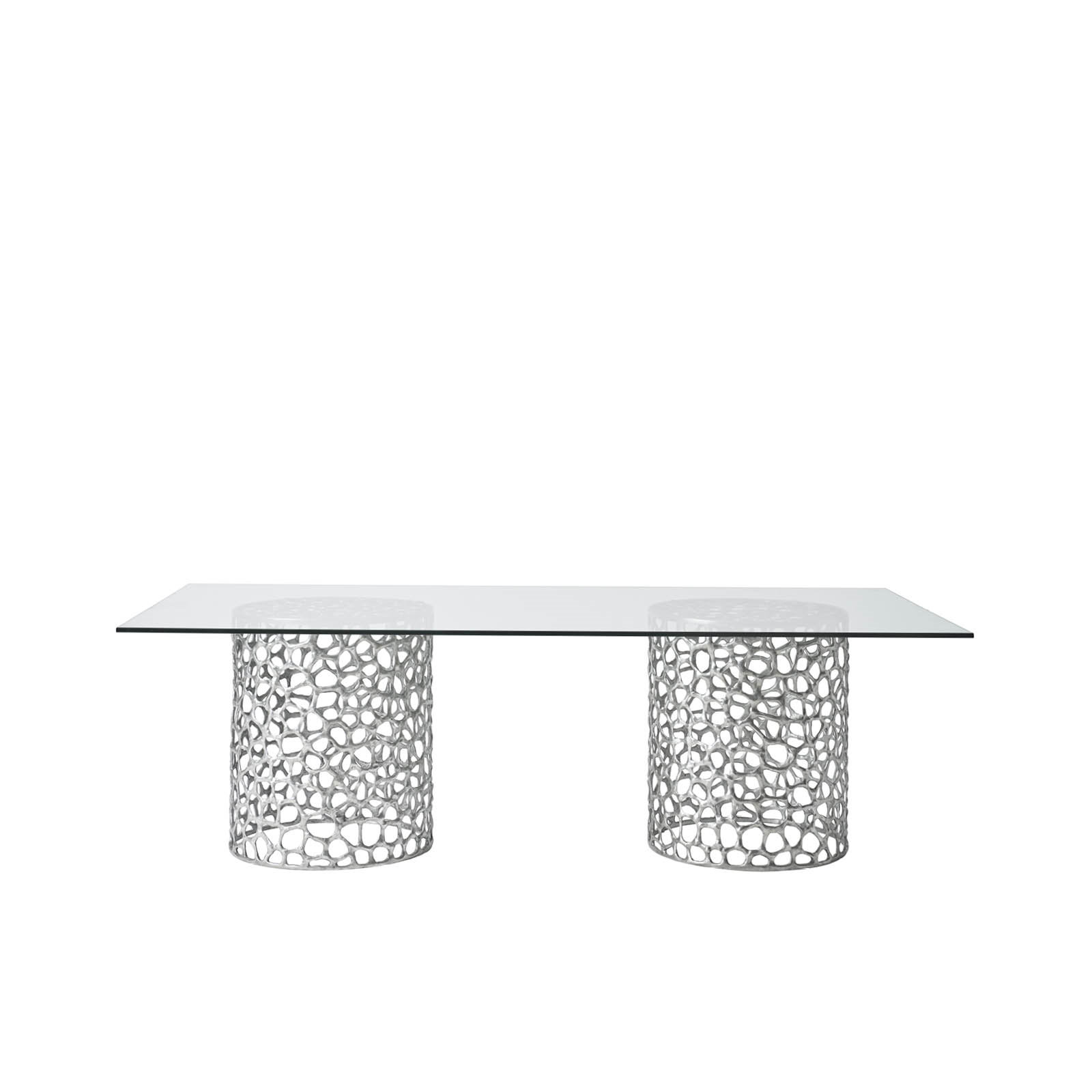 Westhampton 100'' Dining Table, Gray