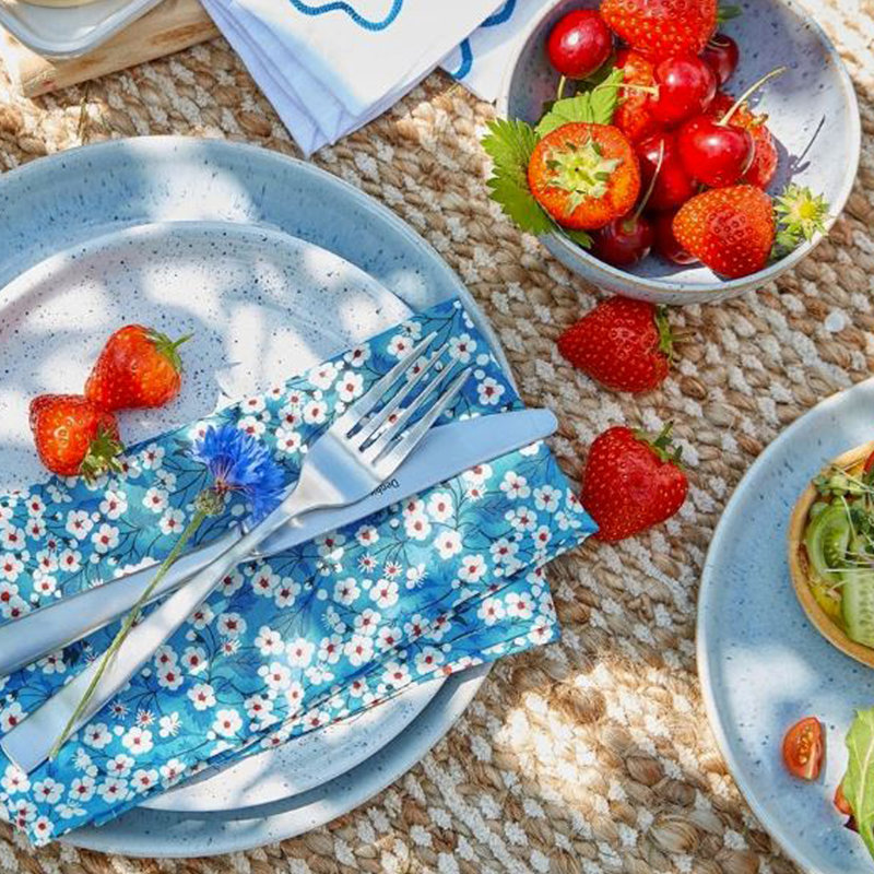 Studio Blue Cobalt 12 Pc Set, Light Blue