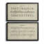 Manuscript Sampler III - Ensemble de 2 encadrements d'art textuel sur toile-1007248241-1007248240