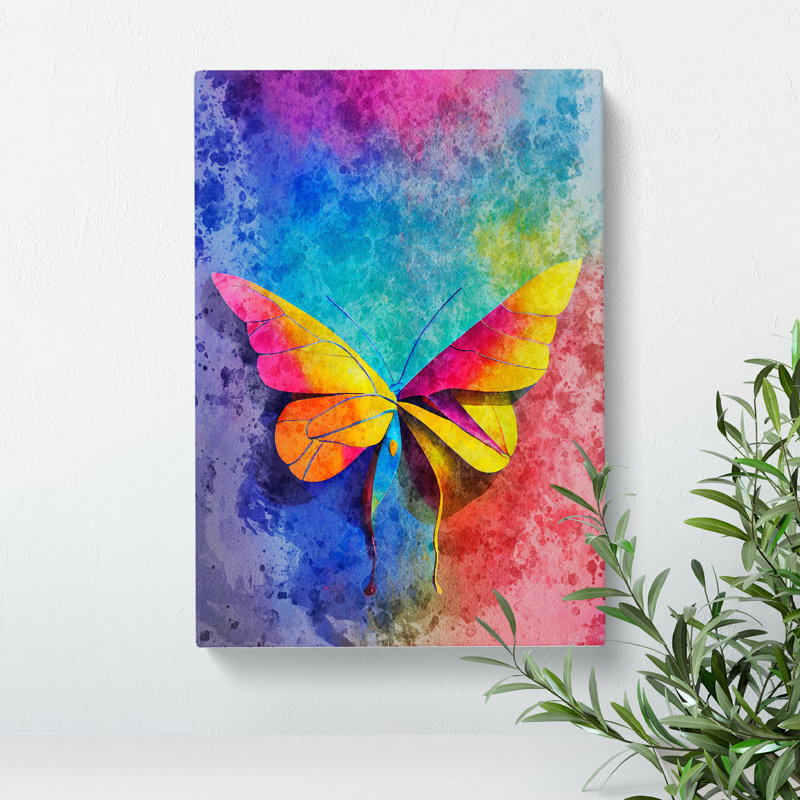 Special Butterfly - Wrapped Canvas Print, 50cm H x 35cm W x 3cm D