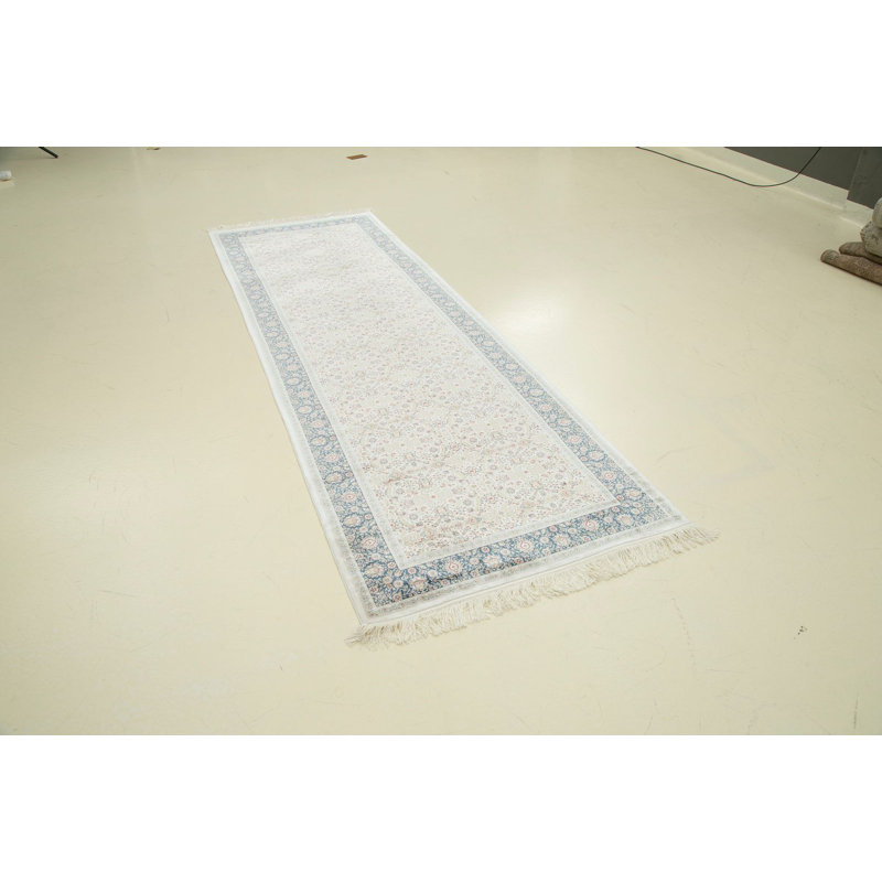Antep Silk Rug, Runner 3'3" x 9'10"