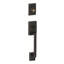 Century Handleset with Deadbolt and Merano Door and Rosette-59350485-22335397-22335399