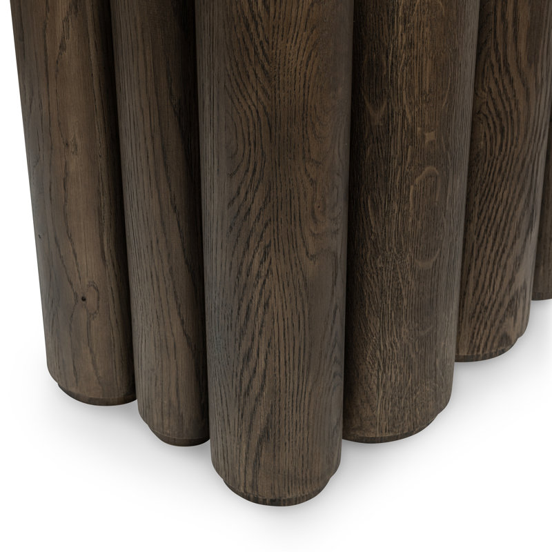 Tiber Console Table, Toasted Brown