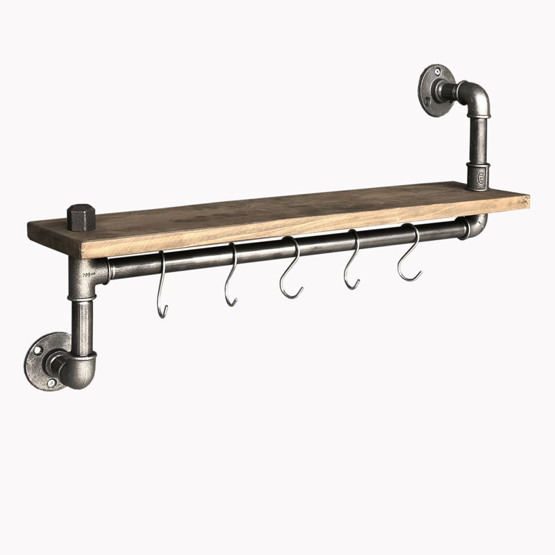 Novella Solid Wood Accent Shelf