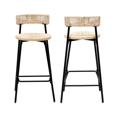 Woven Bar Stools 