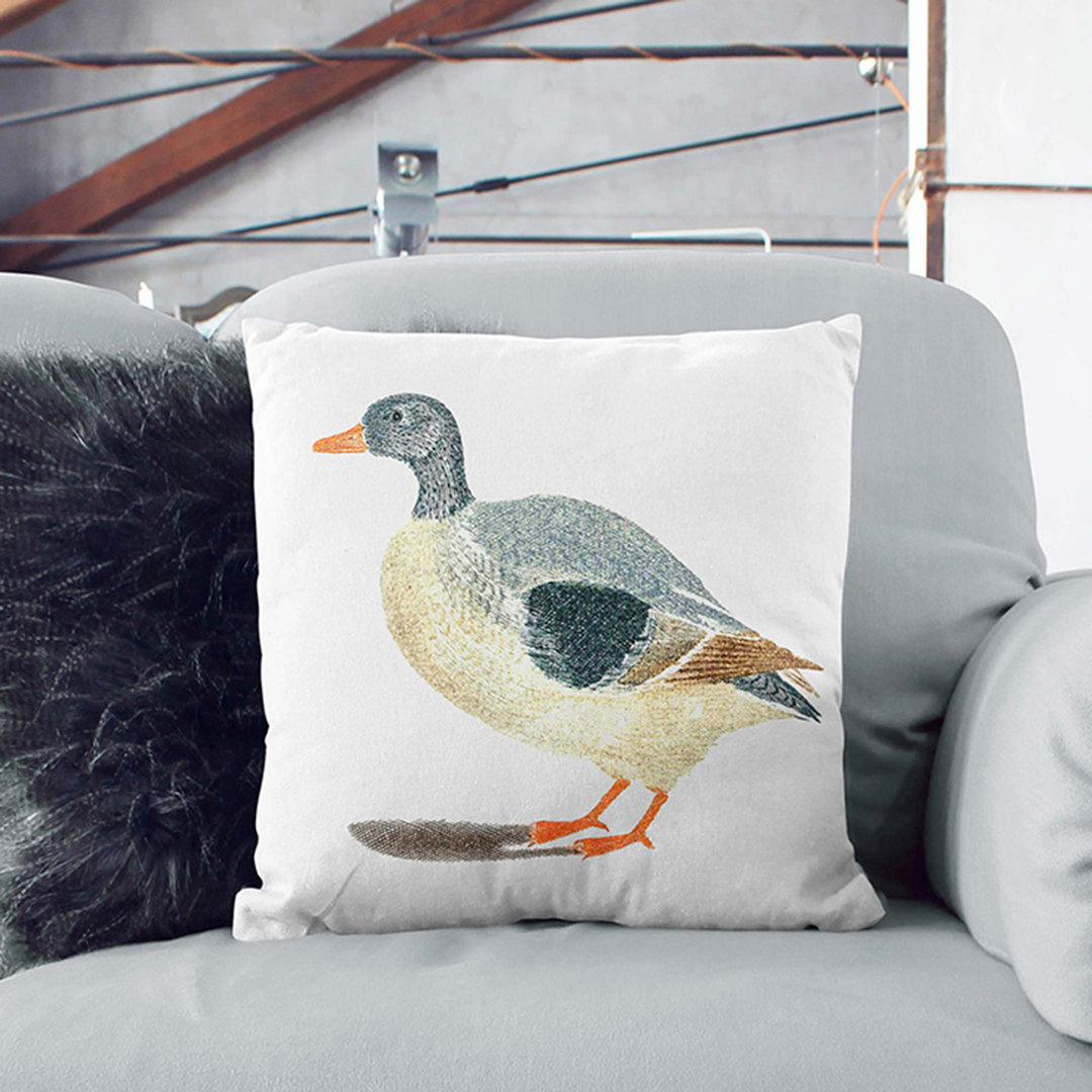 Duck by Johan Teyler Cushion with Filling