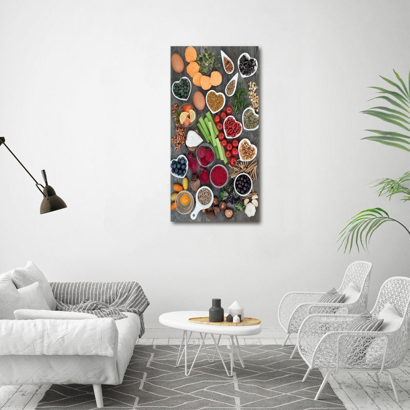 Blythe Healthy Food - Wrapped Canvas Print