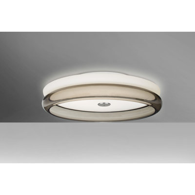 Leaver Glass Flush Mount