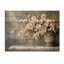 Or doré harmonie fleurs II - art mural bois d'orchidée - sur bois de pin naturel-170697126