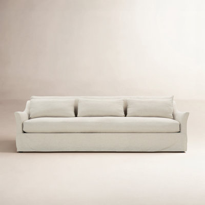 Stavro 110" Linen Sofa