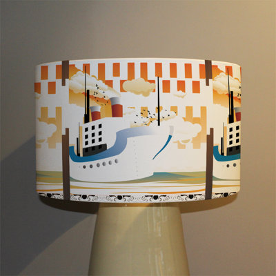 Drum Cotton Lamp Shade ( Uno )
