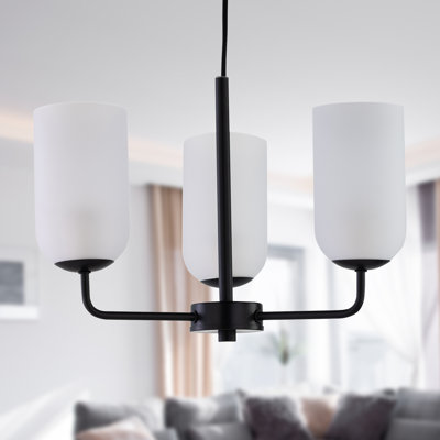 3 - Light Black Paint Pendant