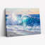«Ocean Wave Landscape», reproduction d'art sur toile tendue sur toile-2120782824