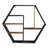 Annaliese 7 Piece Hexagon Fir Accent Shelf