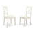 7 Piece Dining Set Consist of a Rectangle Dinner Table and 6 Kitchen Dining Chairs, 36x60 Inch, Linen White-559805372-564534188-618239804