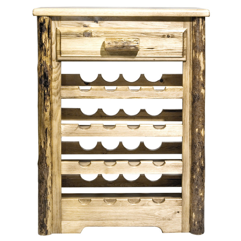 Tustin 26'' Solid Wood Wine Bar