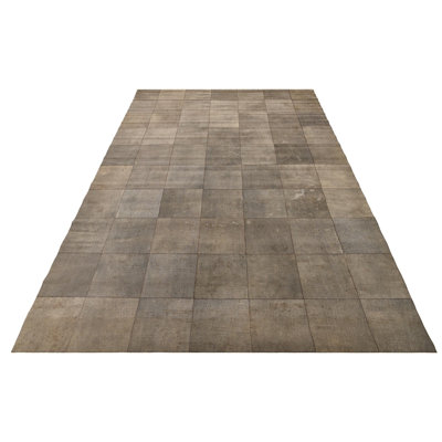 Tapis gris Ortega