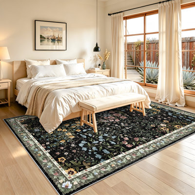 Tapis floral Eden Mughal