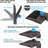 Commercial Led Parking Lot Pole Light, Ip65, 5000k Daylight, 100-277v, Dimmable