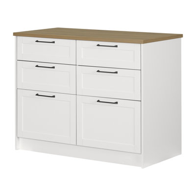 Toscano Medium 6-Drawer Kitchen Island