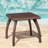 Aaliah Rectangular Outdoor Side Table , 17.7'' in. W 17.7'' in. D-367597947