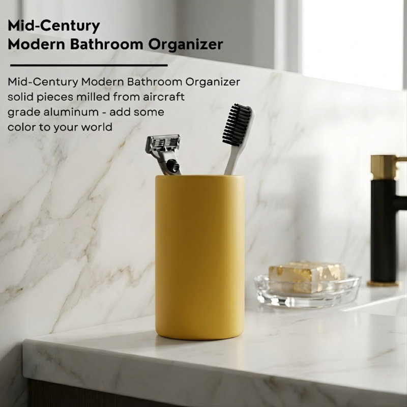 ROUS Hardware Countertop Organizer, Sunflower(Yellow)