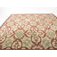 Tapis intérieur / extérieur géométrique ivoire / rouille Lewis-20980141