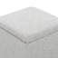 Becka Square Boucle Storage Ottoman-746436206