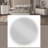 Carena Gray Round Mirror