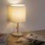 Lampe de chevet blanche 16 po Elgin-331025329-331025342