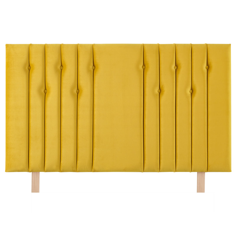 Lemonwood Upholstered Headboard, Small Double (4')
