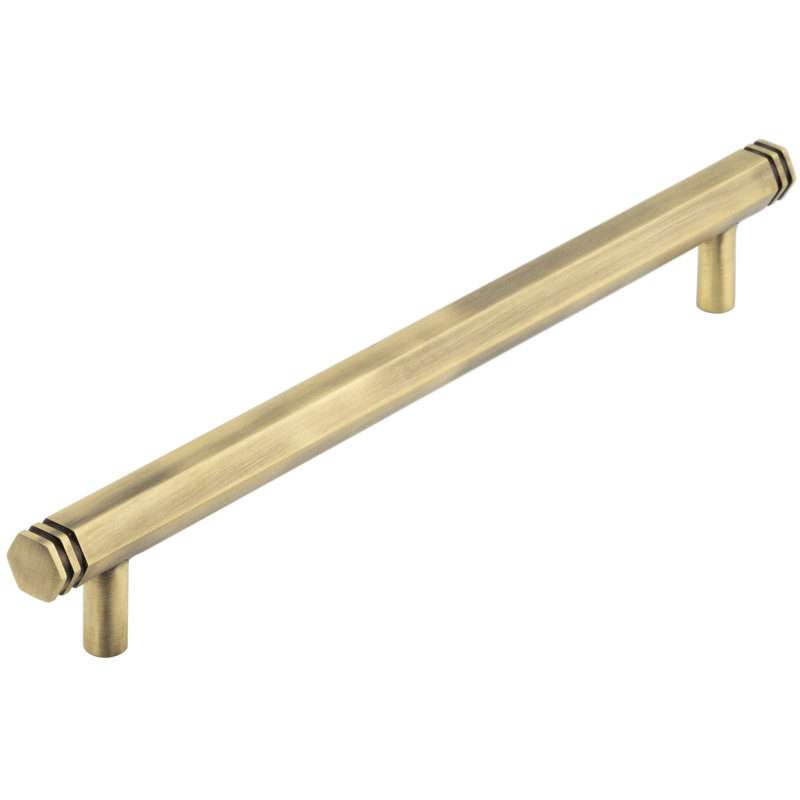 Hoxton 22.4 cm Centre Bar Handle, Antique Brass