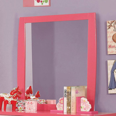 Abba Wood Flat Mirror